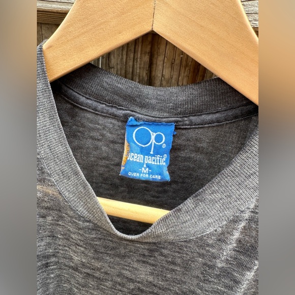 Vintage OP, Ocean Pacific paper thin muscle tee - Picture 2 of 11